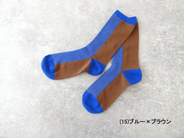 prit(プリット) バイカラーストライプソックスの商品画像28