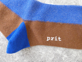 prit(プリット) バイカラーストライプソックスの商品画像33