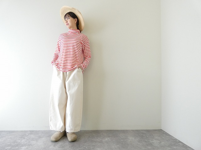 prit(プリット) バックサテン 裾ダーツベイカーパンツの商品画像2