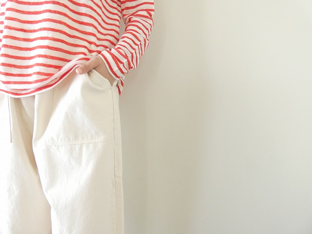 prit(プリット) バックサテン 裾ダーツベイカーパンツの商品画像5