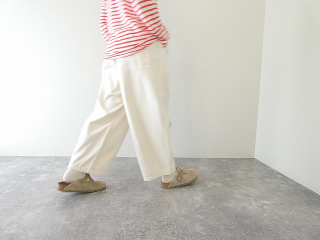 prit(プリット) バックサテン 裾ダーツベイカーパンツの商品画像8