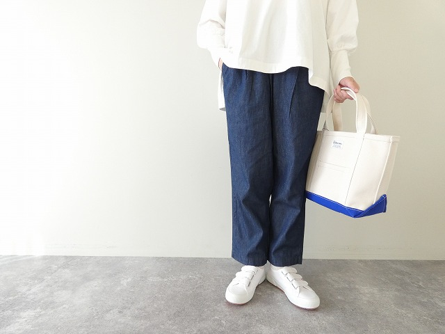 prit(プリット) 6ozデニム ワンタックテーパードパンツの商品画像1