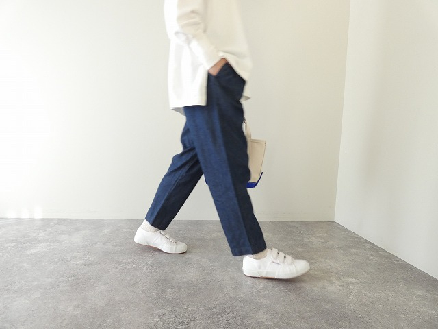 prit(プリット) 6ozデニム ワンタックテーパードパンツの商品画像6