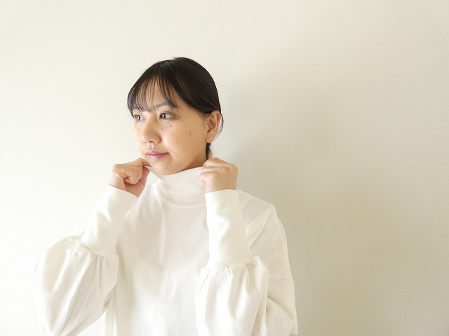 prit(プリット) 40/2天竺 タートルネックビッグプルオーバーの商品画像2