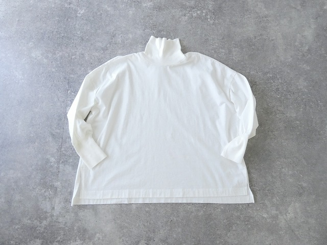 prit(プリット) 40/2天竺 タートルネックビッグプルオーバーの商品画像3