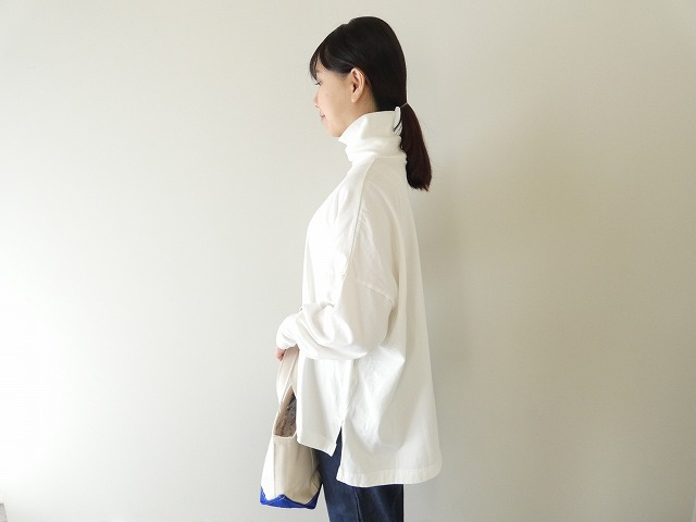 prit(プリット) 40/2天竺 タートルネックビッグプルオーバーの商品画像5