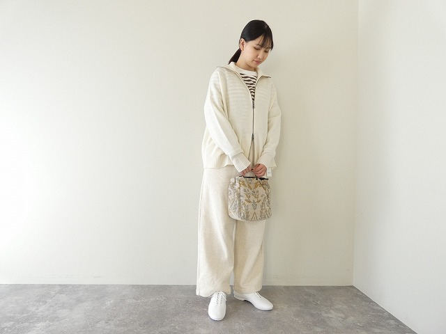 prit(プリット) 30/10裏毛起毛 ワイドパンツの商品画像1