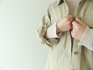 sabbatum(サバタム) 綿コーマリブ編みタートルプルオーバーの商品画像19