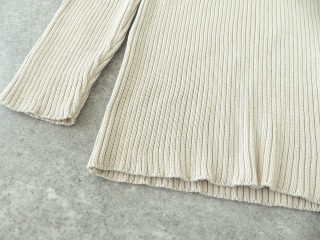 sabbatum(サバタム) 綿コーマリブ編みタートルプルオーバーの商品画像32