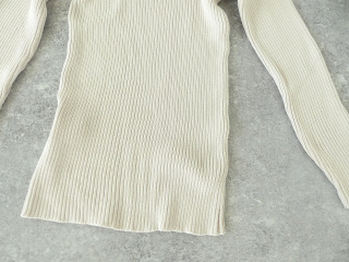 sabbatum(サバタム) 綿コーマリブ編みタートルプルオーバーの商品画像35