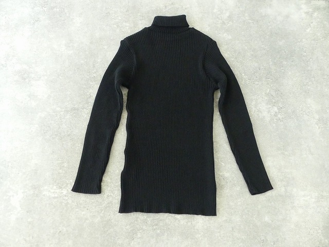 sabbatum(サバタム) 綿コーマリブ編みタートルプルオーバーの商品画像43