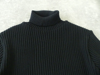 sabbatum(サバタム) 綿コーマリブ編みタートルプルオーバーの商品画像44