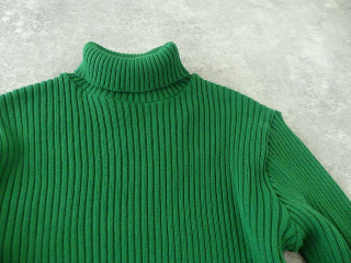 sabbatum(サバタム) 綿コーマリブ編みタートルプルオーバーの商品画像58