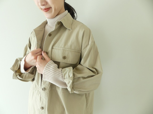 sabbatum(サバタム) 綿コーマリブ編みタートルプルオーバーの商品画像7