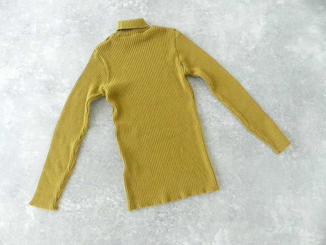 sabbatum(サバタム) 綿コーマリブ編みタートルプルオーバーの商品画像71