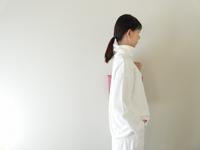 TANG(タング) 度甘パイルジャガードタートルネックプルオーバーの商品画像7