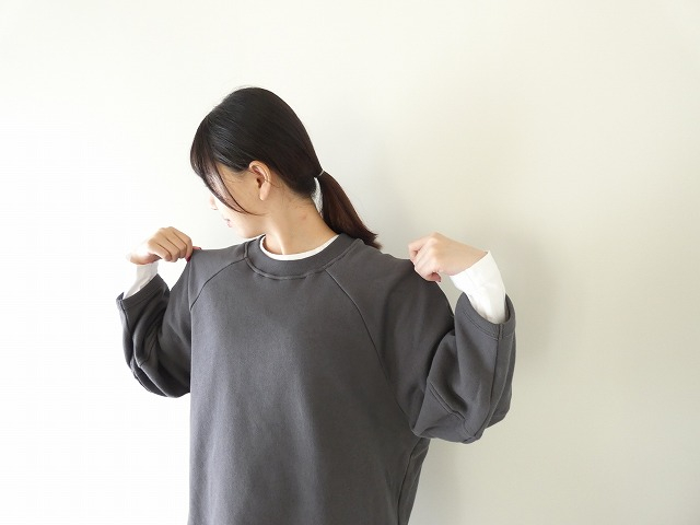 TANG(タング) パイル裏毛スーピマコットンプルオーバーの商品画像5