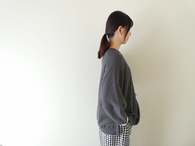 TANG(タング) パイル裏毛スーピマコットンプルオーバーの商品画像8