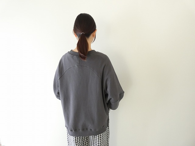 TANG(タング) パイル裏毛スーピマコットンプルオーバーの商品画像9