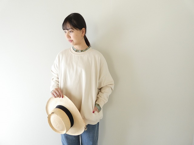 TANG(タング) 度詰めミニ裏毛コットンプルオーバーの商品画像2