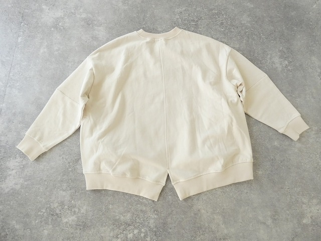 TANG(タング) 度詰めミニ裏毛コットンプルオーバーの商品画像57