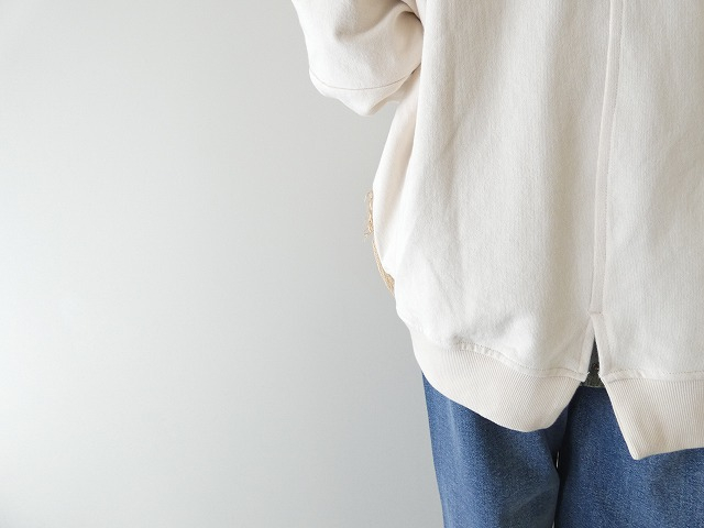 TANG(タング) 度詰めミニ裏毛コットンプルオーバーの商品画像6