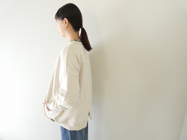 TANG(タング) 度詰めミニ裏毛コットンプルオーバーの商品画像8