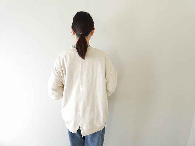 TANG(タング) 度詰めミニ裏毛コットンプルオーバーの商品画像9