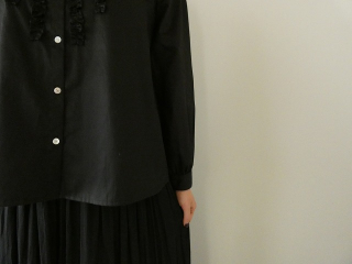 utilite サテンシルクソフトフリルブラウスの商品画像17