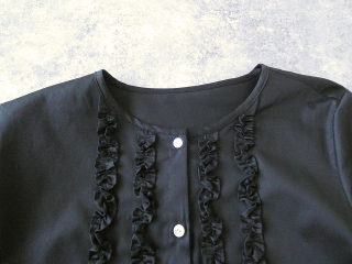 utilite サテンシルクソフトフリルブラウスの商品画像30