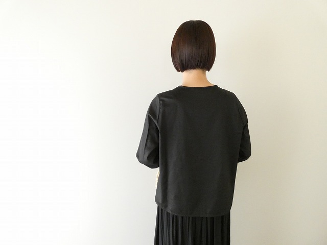 utilite サテンシルクソフトフリルブラウスの商品画像6