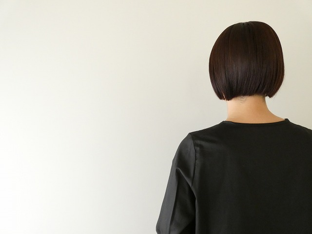 utilite サテンシルクソフトフリルブラウスの商品画像7