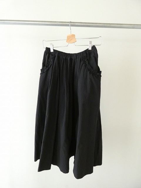 bulle de savon(ビュルデサボン) コットンキュプラ 高密度ブロード puri puri ポケットスカートの商品画像3