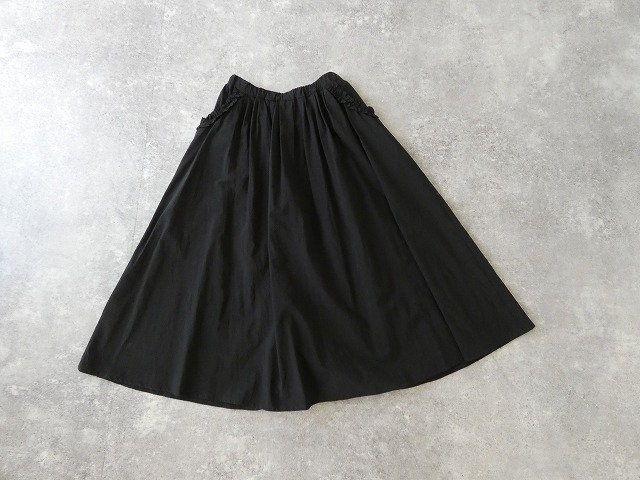 bulle de savon(ビュルデサボン) コットンキュプラ 高密度ブロード puri puri ポケットスカートの商品画像9