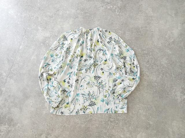 TOMORROWLAND(トゥモローランド) オーキッドフラワースタンドカフギャザーブラウスの商品画像11