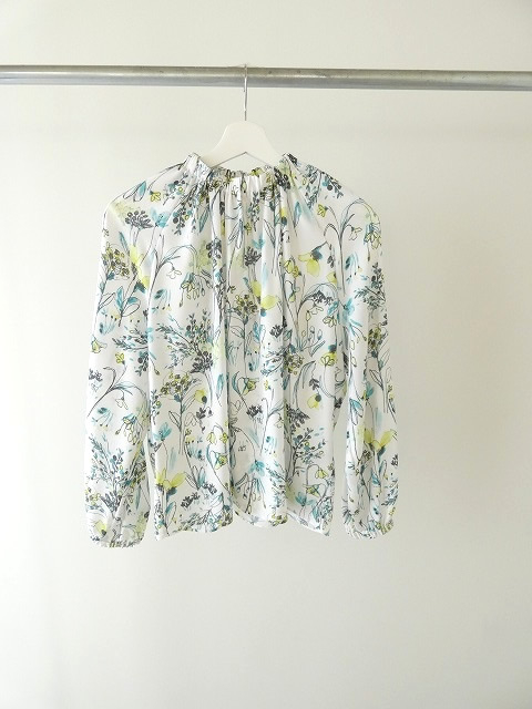 TOMORROWLAND(トゥモローランド) オーキッドフラワースタンドカフギャザーブラウスの商品画像3