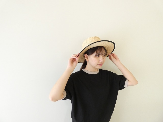 ichi(イチ) コットンニットバイカラープルオーバーの商品画像1