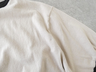 ichi(イチ) コットンニットバイカラープルオーバーの商品画像32