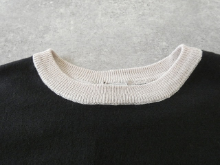 ichi(イチ) コットンニットバイカラープルオーバーの商品画像45