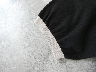 ichi(イチ) コットンニットバイカラープルオーバーの商品画像46