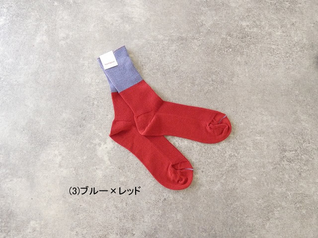 homspun(ホームスパン) コットンウール配色ソックスの商品画像42