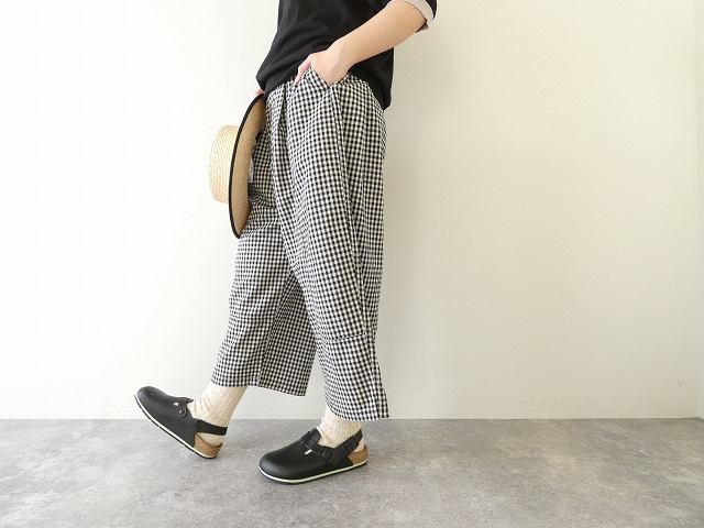 Brocante(ブロカント) 綿麻アムンゼンクロストヌーパンツの商品画像4