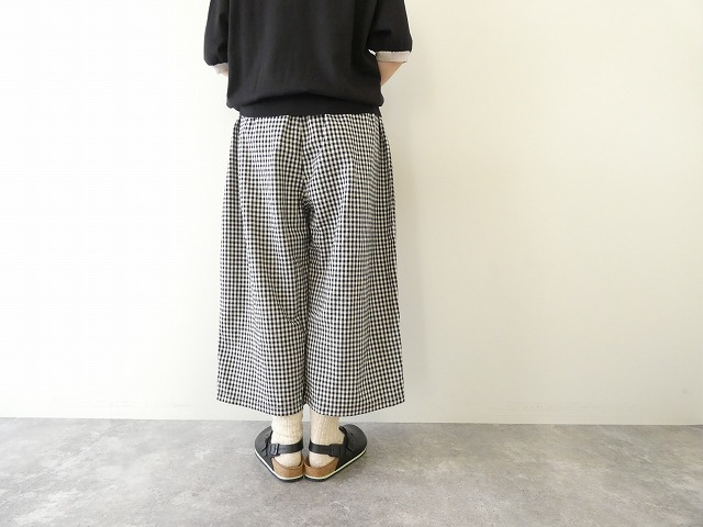 Brocante(ブロカント) 綿麻アムンゼンクロストヌーパンツの商品画像5