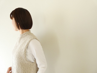 evam eva(エヴァムエヴァ) cotton slub vestの商品画像23