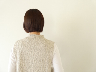 evam eva(エヴァムエヴァ) cotton slub vestの商品画像24