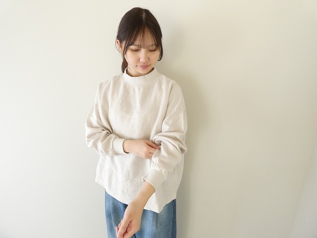 LAITERIE(レイトリー) リユールリネンリブプルオーバーの商品画像1