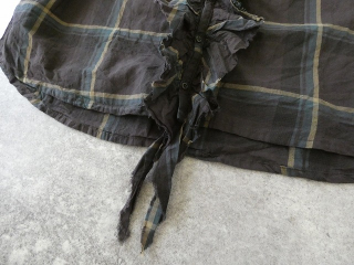 LAITERIE(レイトリー) オーガニックコットンローンチェックフリルブラウスの商品画像27