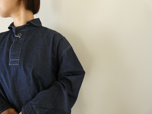 LOLO(ロロ) 定番プルオーバー ビックデニムシャツの商品画像3