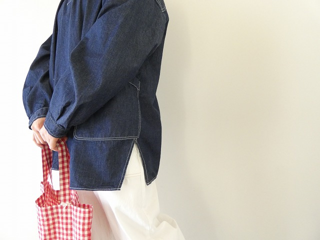 LOLO(ロロ) 定番プルオーバー ビックデニムシャツの商品画像4