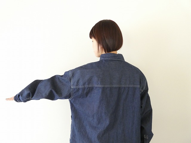 LOLO(ロロ) 定番プルオーバー ビックデニムシャツの商品画像7